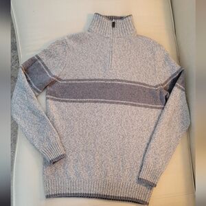 Daniele Blasi Italian wool blend zipper turtleneck sweater Medium